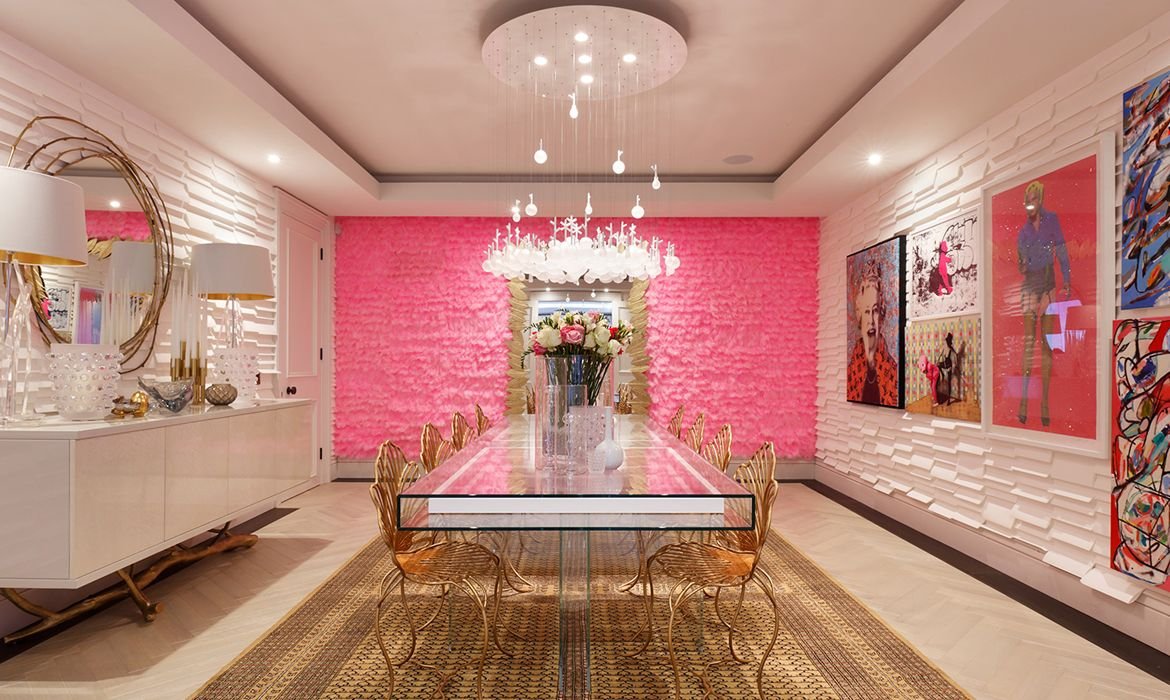 Casa de vacaciones Londres propuesta rosa