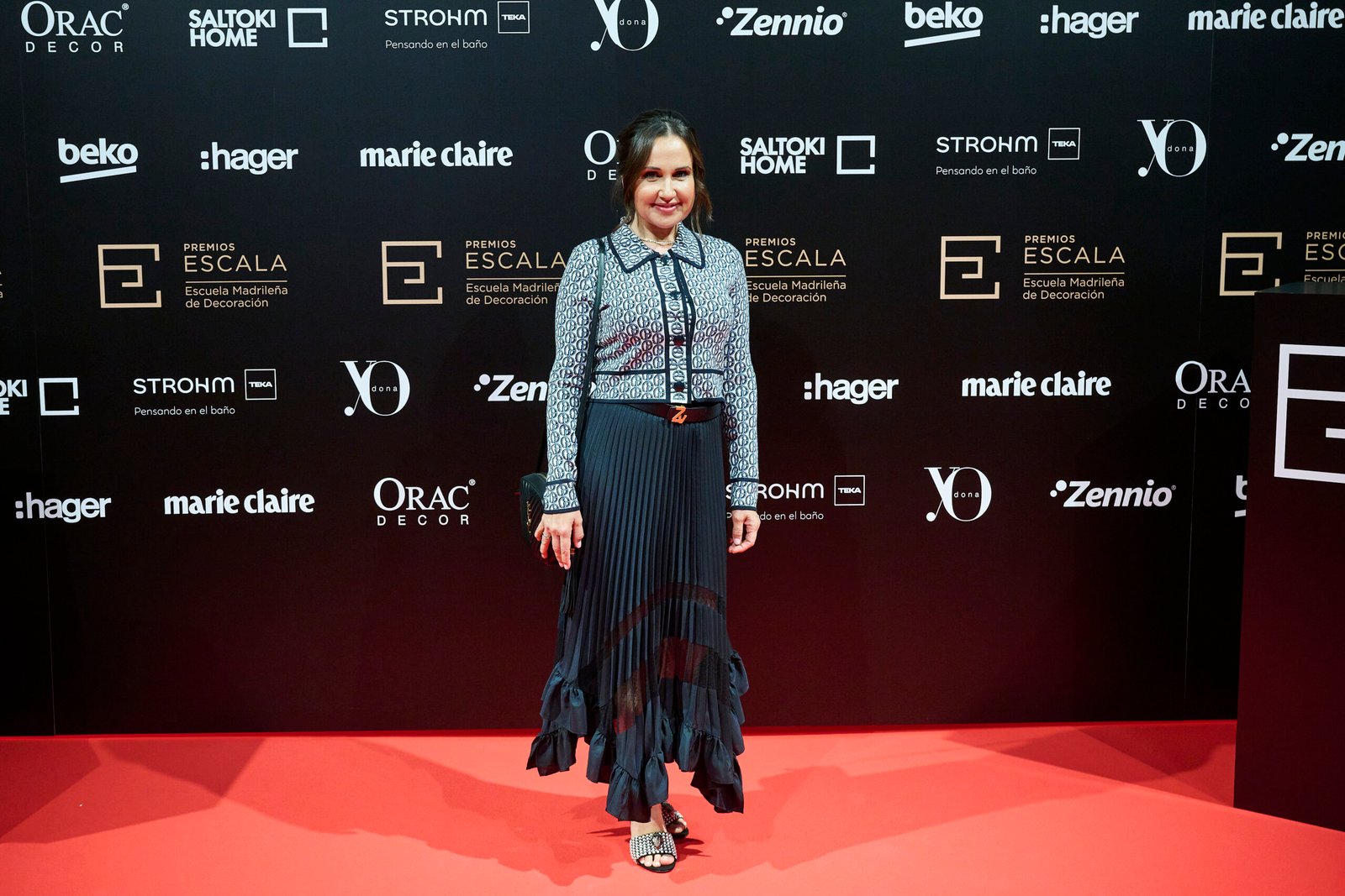 Laura Yerpes en el photocall