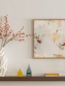 Amueblamiento y decoración en vivienda nueva